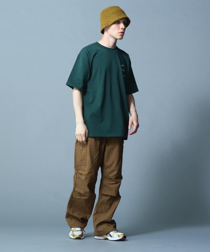 AVIREX VARSITY LOGO T-SHIRT Men's L 350 Dark Green 783-5934012