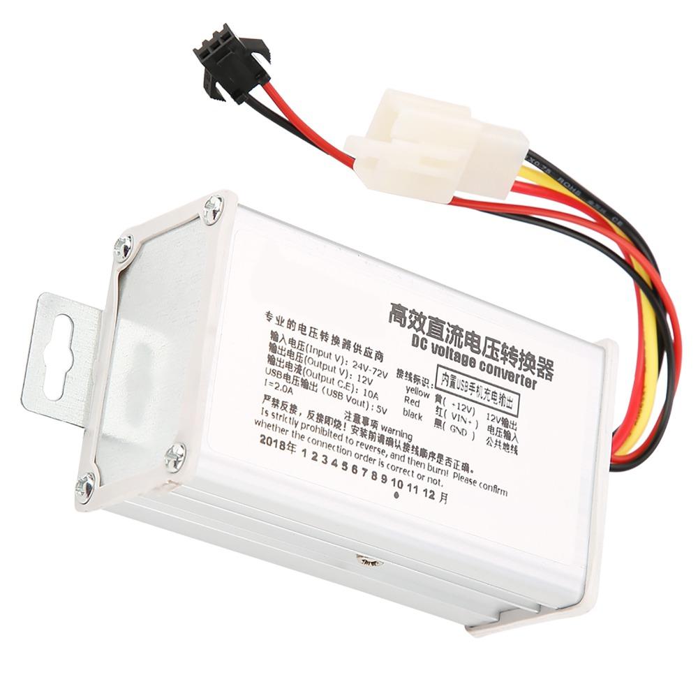 USB Output 5V2A DC Converter Safe Reliable DC-DC Power Supply Module  Car Power Supply