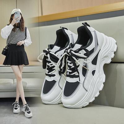 Klobige Dad-Schuhe für Damen 2025 Sommer neu Koreanische Version ins trendig vielseitig hochwertig leicht lässig kleine weiße Schuhe
