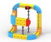 Magnetic Construction Diy 3D Train Puzzle Electric Track Race Car Kids Educational Toy Assembly Stem Building Block Rail Car Set