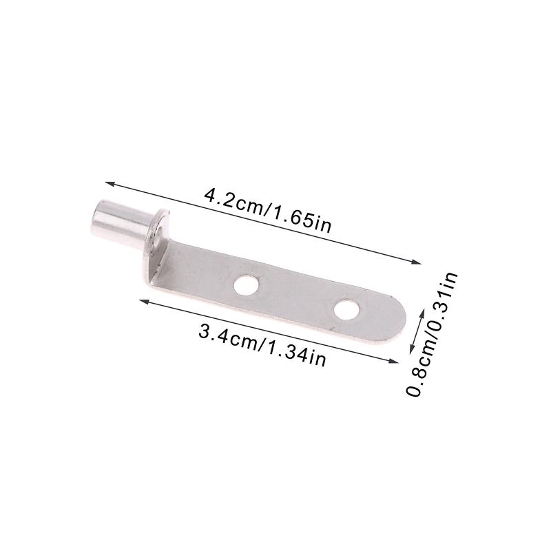 5/10/20Pcs 5Mm Shelf Support Pegs Furniture Cabinet Shelf Brackets Pegs L-Shaped Shelf Pins Holders For Bookcase Kitchen Closet