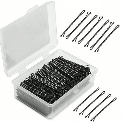 100 Pezzi Forcine, Forcine Ondulate Per Capelli Per Donne, Fermagli Antiscivolo Per Capelli all'Ingrosso Con Scatola Portaoggetti Accessori Per Capelli Per Donne