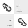 Multifunctional Hanging Buckle Carabiner Car Key Chain Mini Size Lightweight Latch Hooks