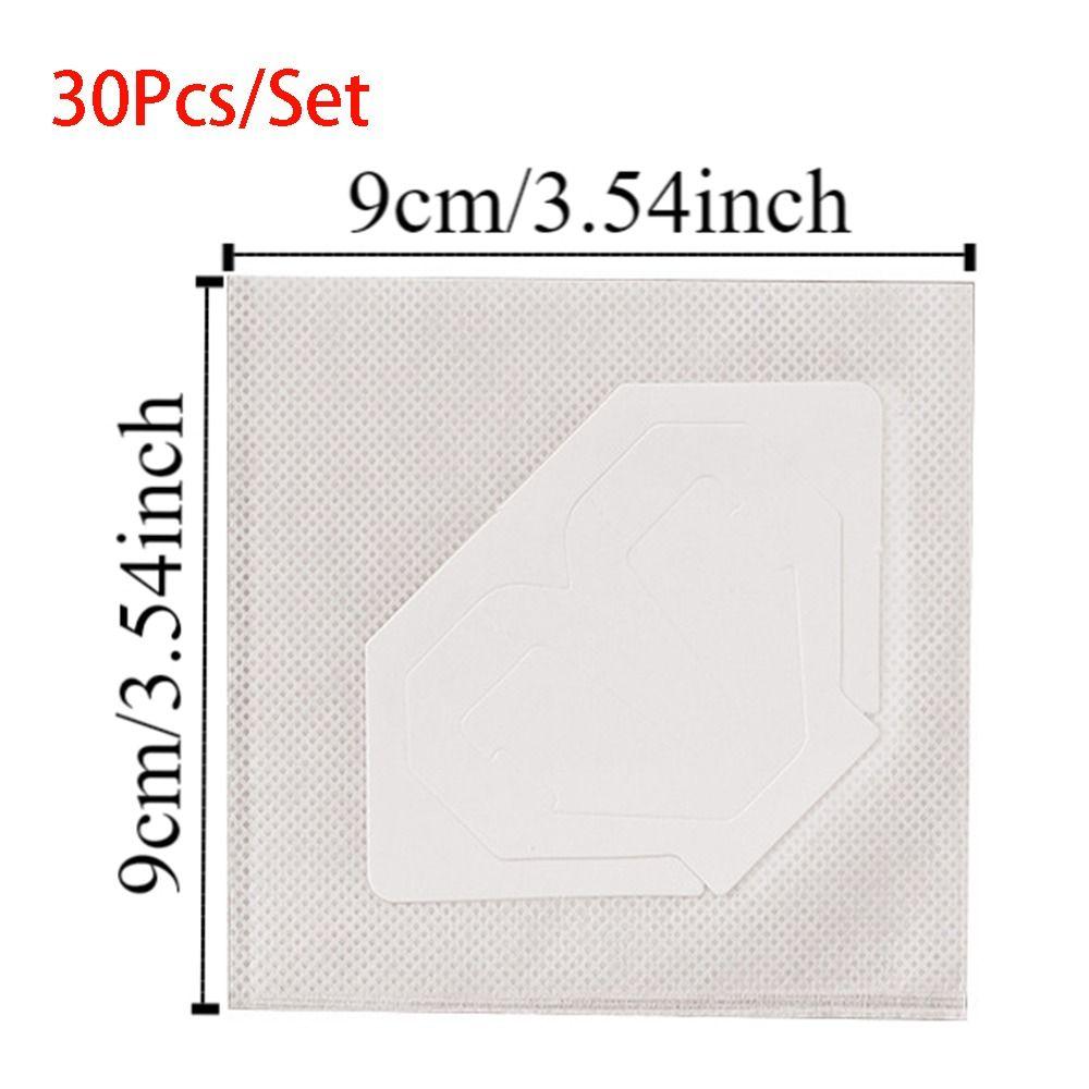 30Pcs Thickened V-Shaped Coffee Filter Bag Non-woven Fabrics Hanging Tea Filter Bag  Cafe