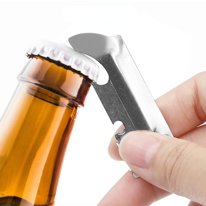 Multi-purpose Stainless Steel Can Opener Foldable Mini Bottle Opener Portable Stainless Steel Can Opener Handy Can Opener Tool