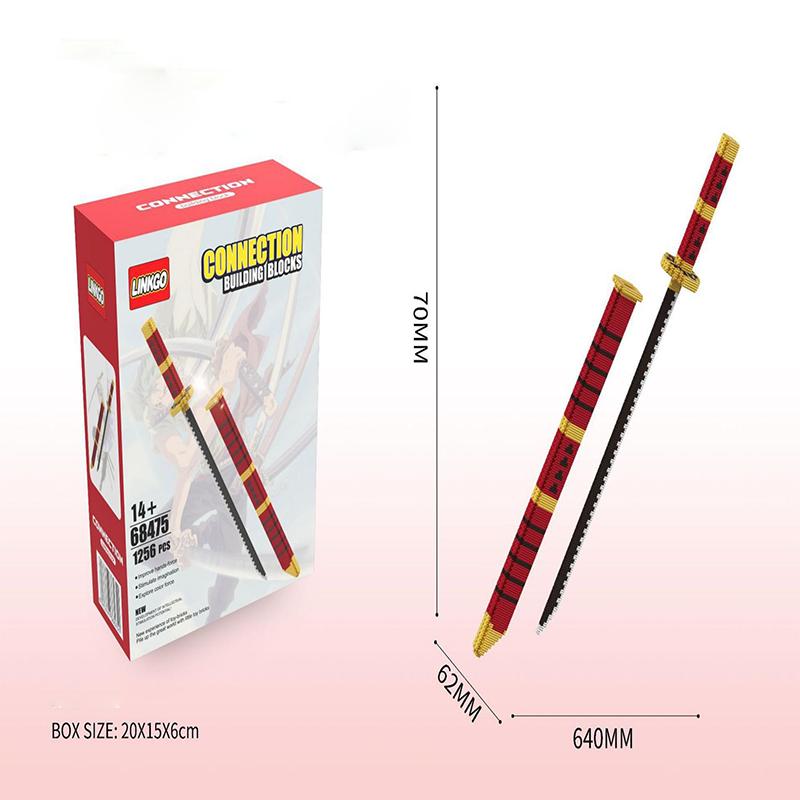 One Piece Zoro Shusui Sandai Kitetsu Building Block Toy Figure Toys Educational