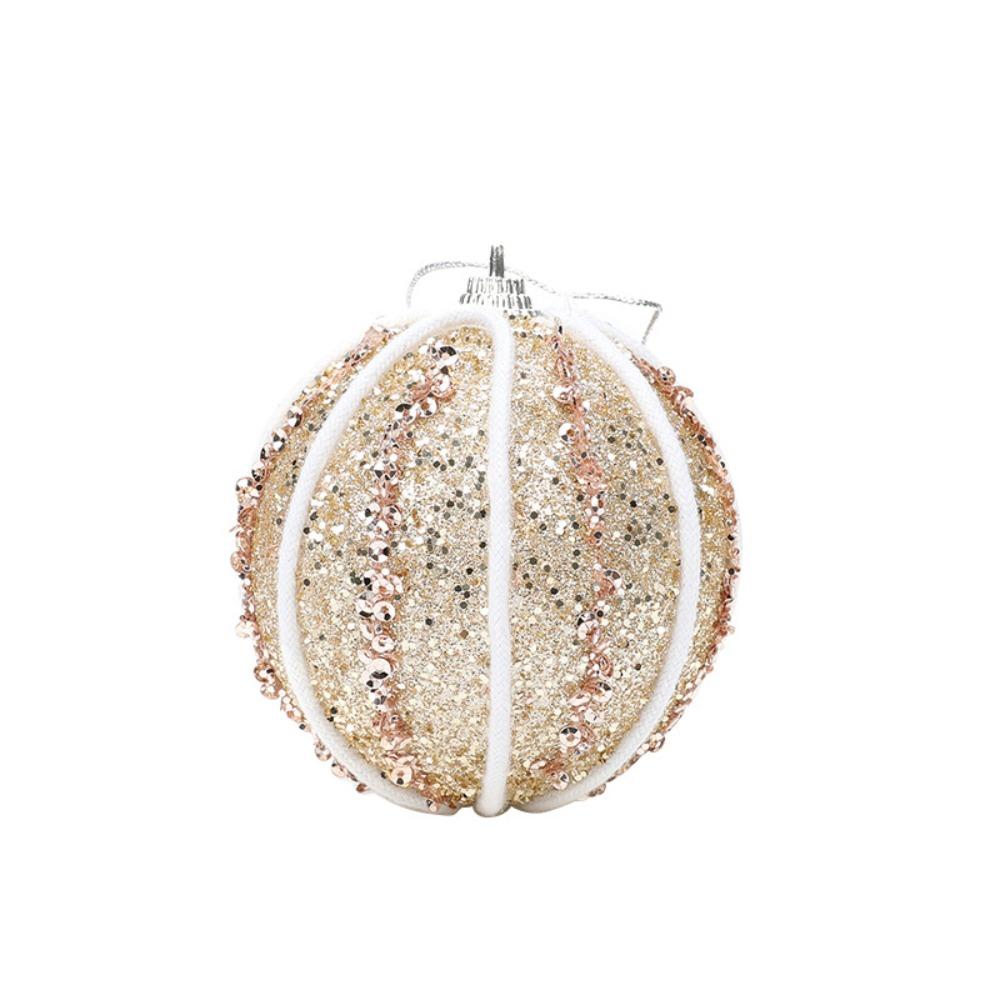 3pcs 8cm Christmas Tree Pendant Creative Hanging Ornament Christmas Ball  Wedding