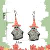 New Acrylic Glitter Color Ghost Pumpkin Eyes Halloween Series Sex Earrings Earrings Women