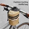 ESLNF High-Quality Bicycle Front Rack Water Bottle Bag - Retractable Cord Tightening Design Durable Cycling Storage Bag for Bike
