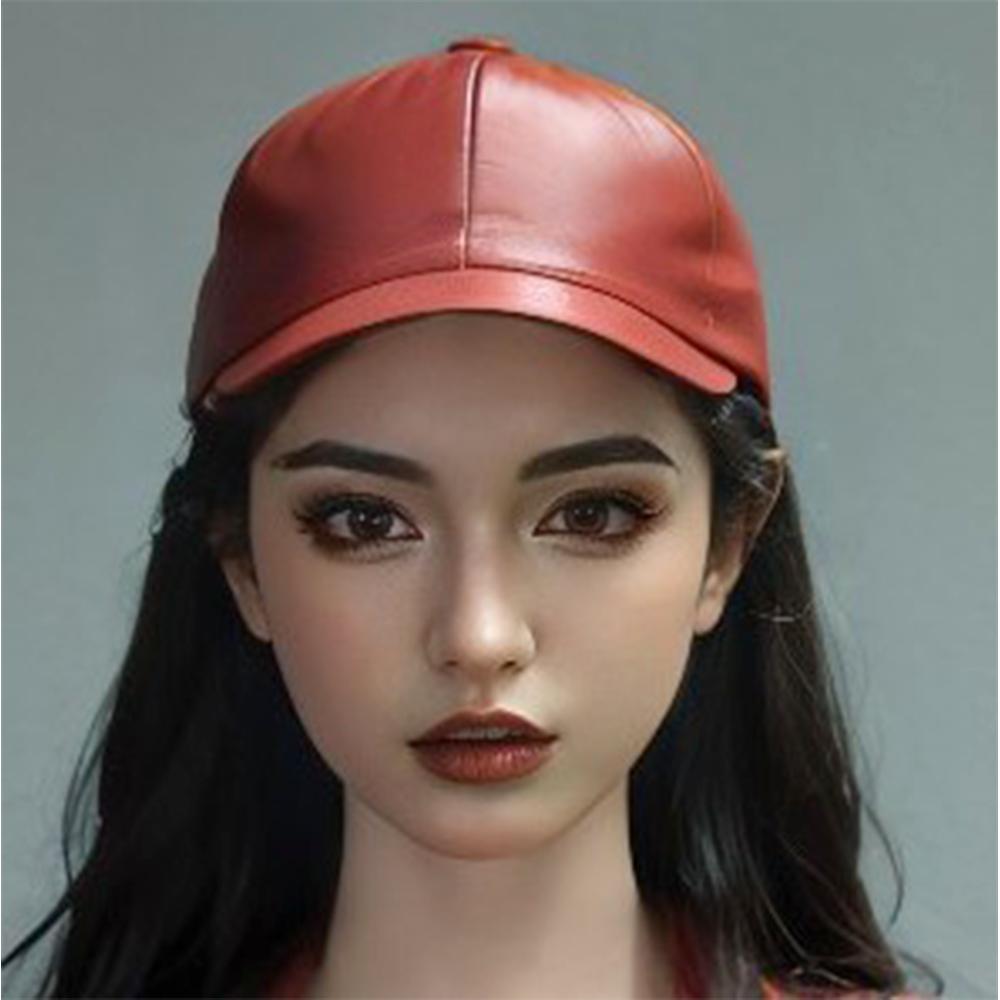 Head with Realistic Oral Function 100% Silicone Compatible with 130-180cm Sex Dolls M16 Thread Interface Wig & Implant Hair Options 3kg