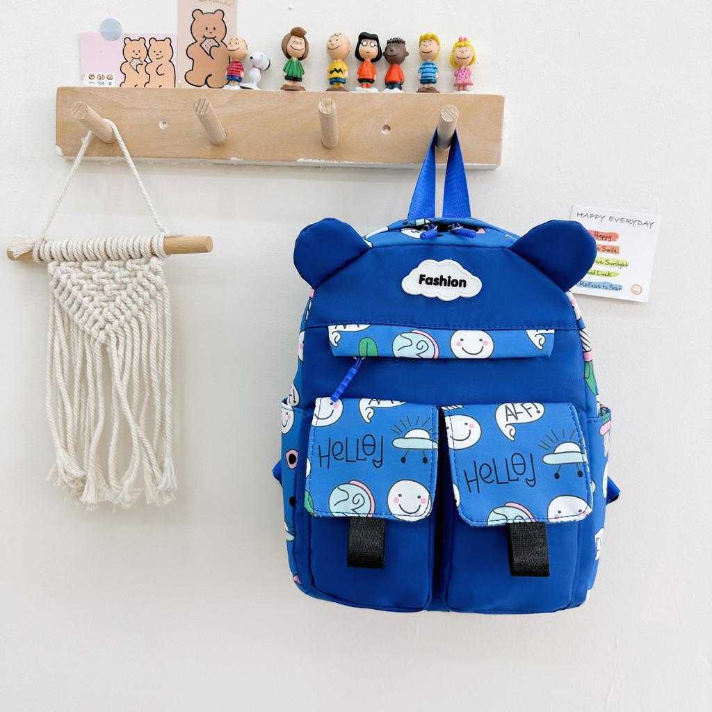 

Adorable Nylon Backpack For Kids Cute Animal Design Ideal For Kindergarten School