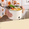 Multifunctional Cooking Pot Small Mini Electric Rapid Noodle Cooker for Student Dormitories Personal Use CN
