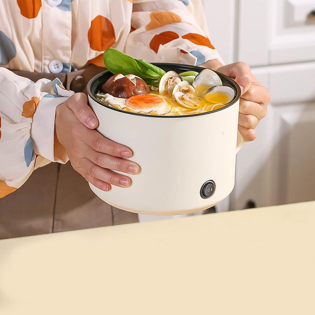 Multifunctional Cooking Pot Small Mini Electric Rapid Noodle Cooker for Student Dormitories Personal Use CN