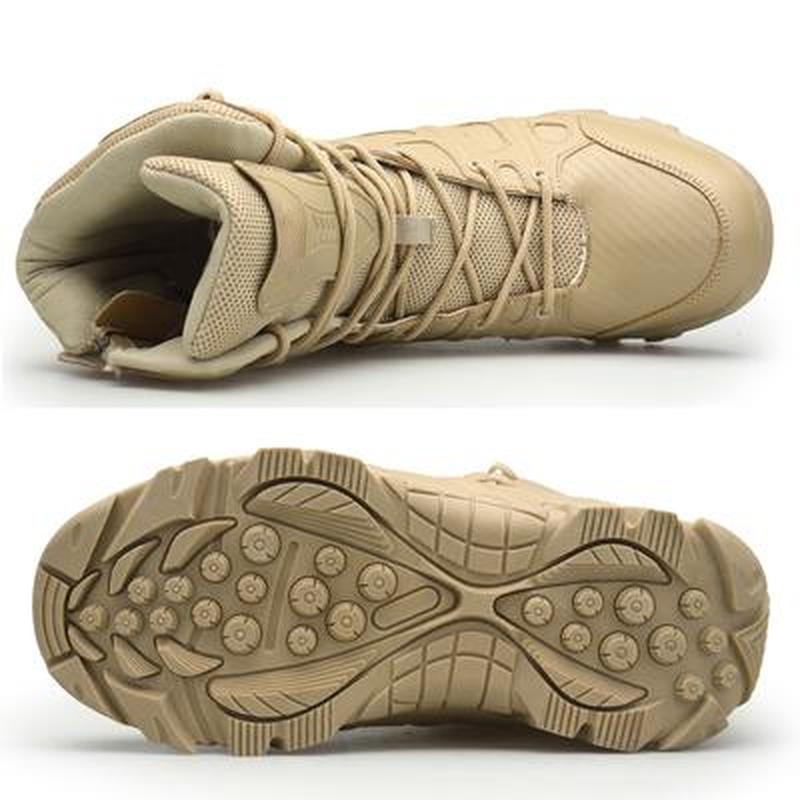 Men's High Top Waterproof Anti-Slip Desert Combat Boots 39-47