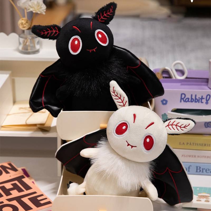 Plush Moth Halloween Toy Cartoon Fill Doll Accompany Appease Pillow Party Gift