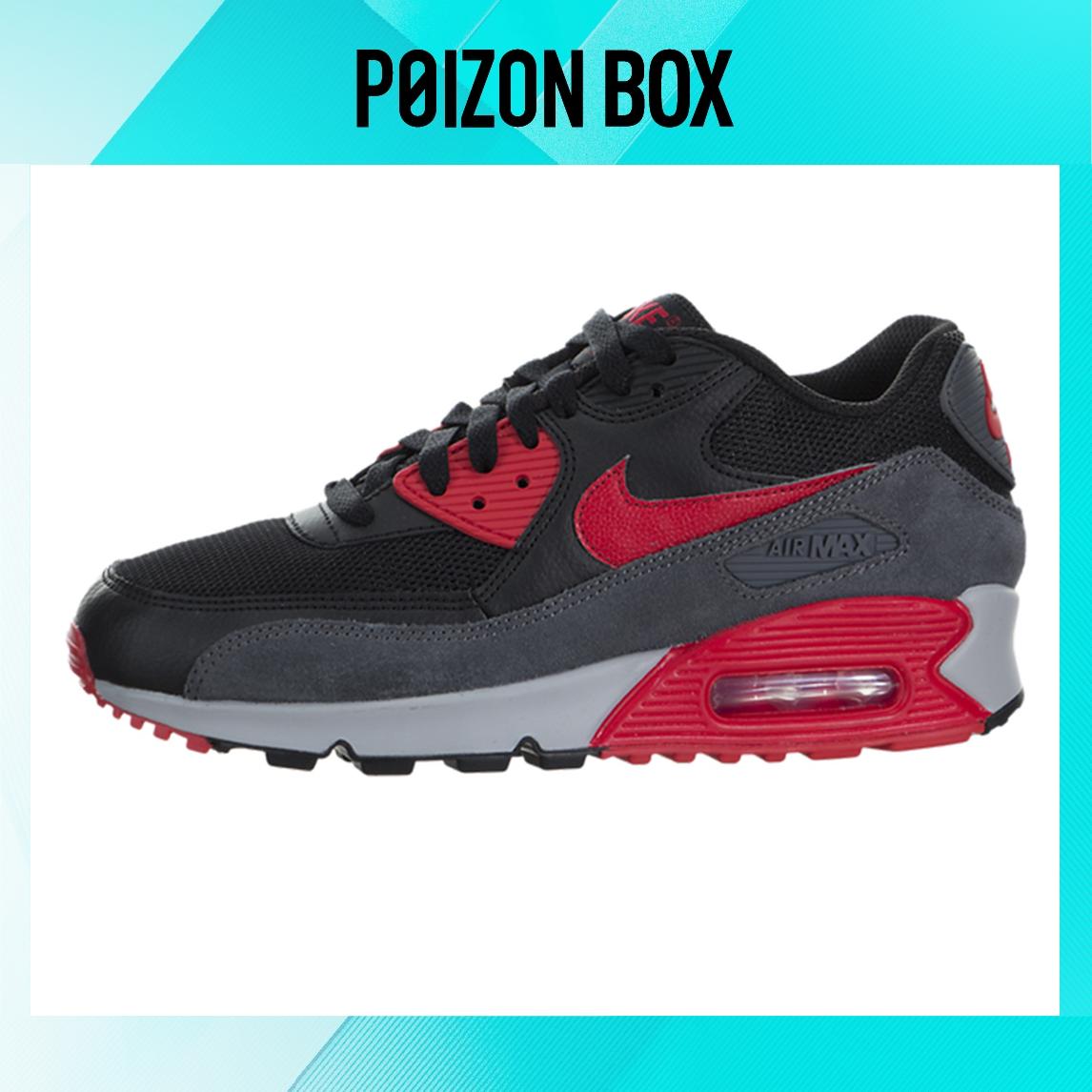

кроссовки Nike Wmns Air Max 90 Low-Top Running Shoes Black/Red 616730-020