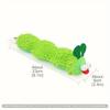 Interactive Caterpillar Whisker Whip Toy - Soft Plush Fabric Pillow with Cute Cartoon Design, Fun Stimulation Play Supply for Cat  Fun Pet Accessory