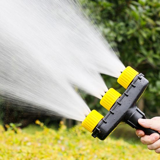Sprinkler Sprayer Nozzle High-Strength Weather-Resistant Large Flow Rate Ergonomic Anti-Slip Handle Multi-nozzle Water Sprayer