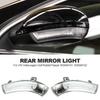 Car Rearview Mirror Turn Indicator Mirror Edge Lamp 1K0949101 1K0949102 for VW Passat B6 B5 Jetta 5 MK5 Golf 5 MK5 Sharan