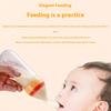 Baby Rice Paste Bottle Baby Supplementary Food Spoon Rice Paste Feeding Bottle Squeeze Spoon Rice Paste Milk Bottle Maternal and Infant Products