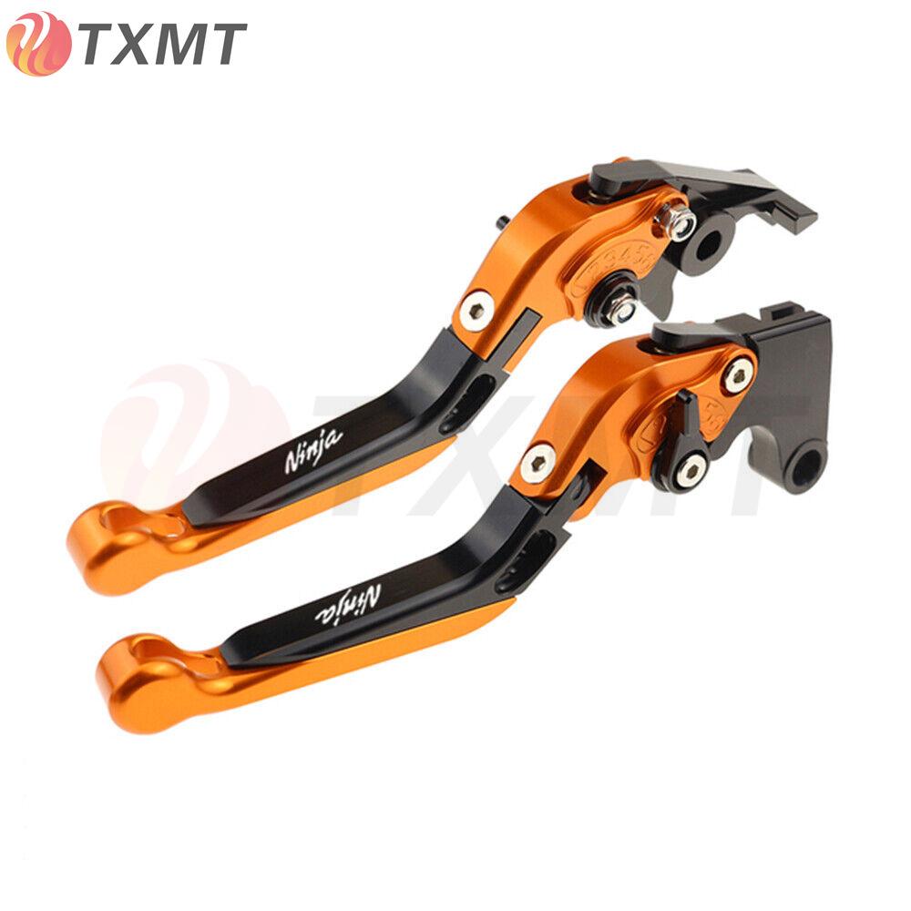 Brake Clutch Levers for Kawasaki Ninja 125/250R/300R/400 Handlebars