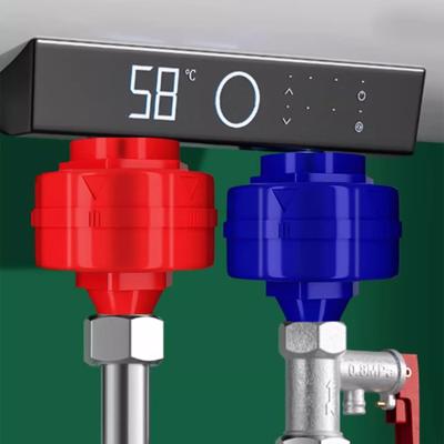 2pcs Household Electric Water Heater Safety Protective Accessories Without Shock Valves for Kitchen and Bathroom Use