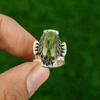 Oval Unakite Stone Sterling Silver Promise Birthday Statement Handmade Ring US 6