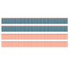 200pcs Soft Shooting Ball Safe EVA Soft Shot Hollow Refill Darts for Shooting Toy Gaming Orange Blue