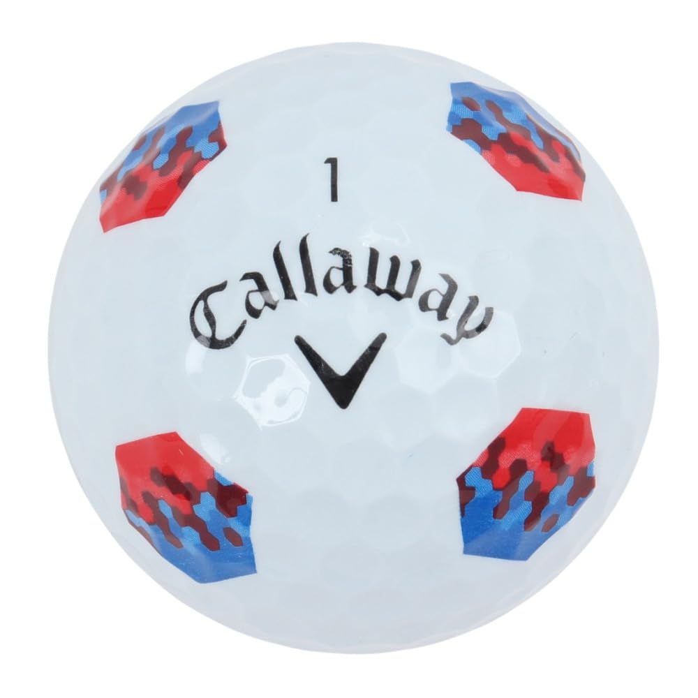 Callaway Golfballer CHROME SOFT Triple Track Baller Hvit 3 Baller BL CG CHRMSFT 24 TRPLTRK 3B PK