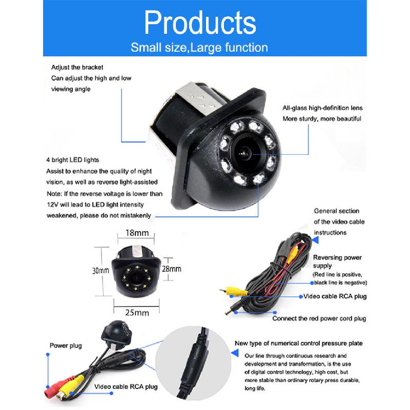7" HD Car Multimedia Player 2DIN Touch Screen Auto Stereo MP5 Bluetooth USB TF FM Player with Dynamic Track Camera