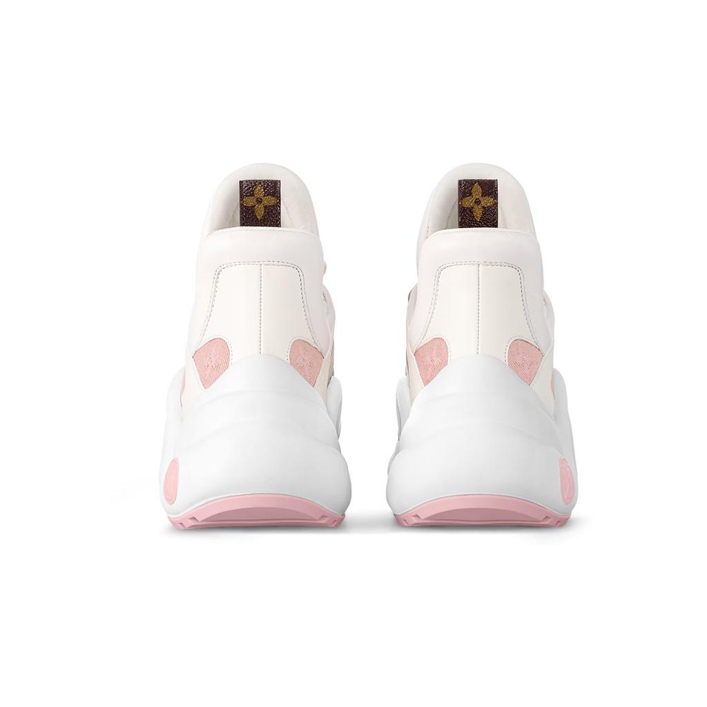 Louis Vuitton Archlight High Top Casual Shoes Women's Pink 1ACL0E