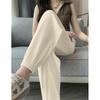 Thin Casual Wide Leg Harem Ankle-Length Pants Solid Elastic Waist Women New In ClothingSweet Streetweat Summer Long Trousers