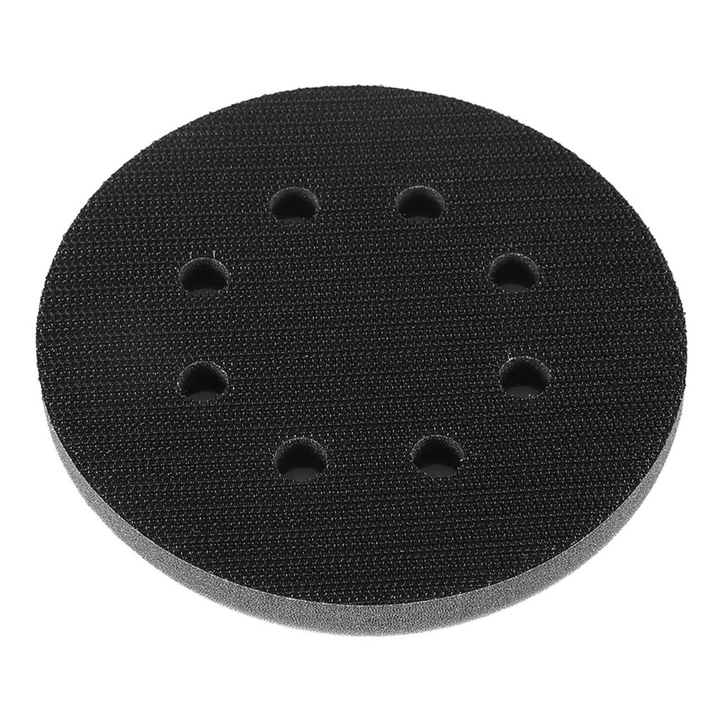125mm Diameter Soft Buffer Sponge Interface Cushion Pad for Sanding Pads (8 Holes)