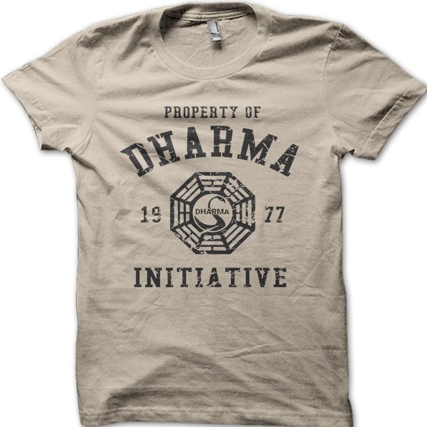 

DHARMA Initiative 1977 Телешоу LOST Хлопковая футболка с принтом 8997 3XL