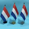 (SKY FLAG)14x21cm Office Desk Flag Of Netherlands Flag Polyester Table Flag Netherlands National Banner Desk Ornaments Flags