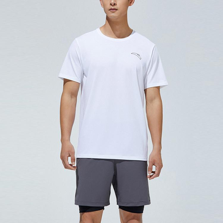 Anta T Shirts Men's Crew Neck Moderate Straight Fit 952325106-1