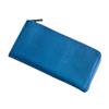 [STATUSY] Il Modo ZIP Concept L-shaped Zipper Genuine Leather Long Wallet (for Left-handed, Blue)