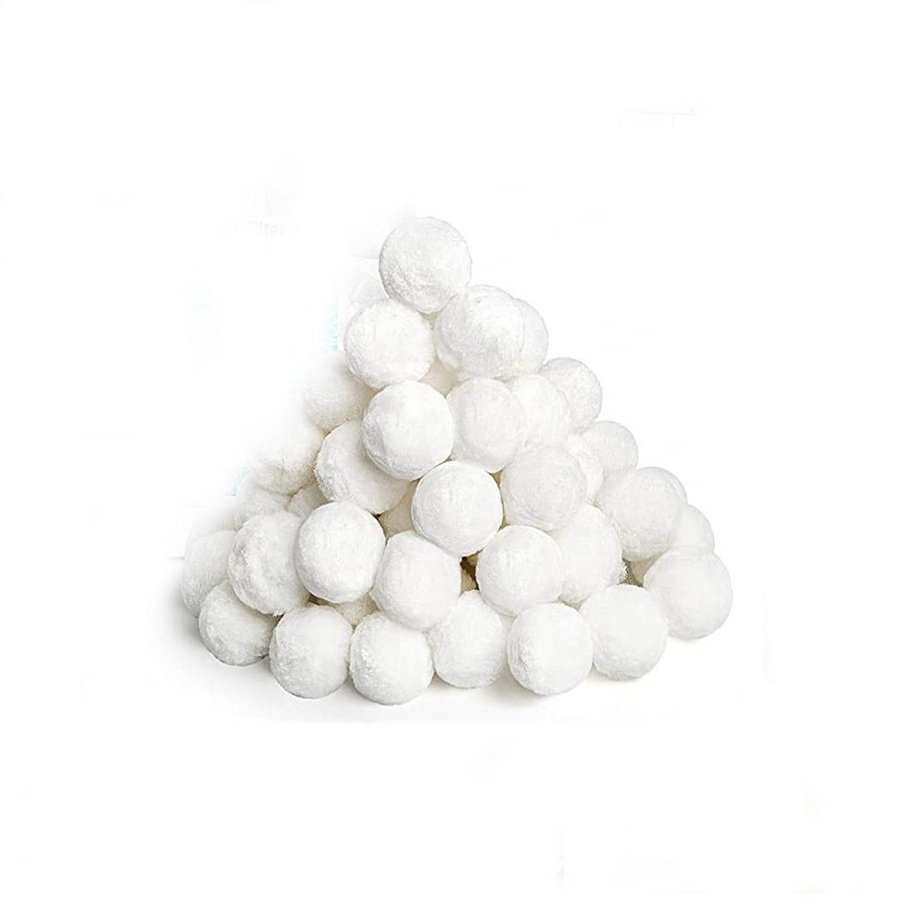 200g Pool Filter Balls Pool Cleaning Ball Household Sweeping Accessory for Indoor Outdoor Traveling Camping