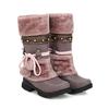 Snow Boots Winter Comfortable Warm Thick-soled Cotton Boots Women's Large Size Medium Boots