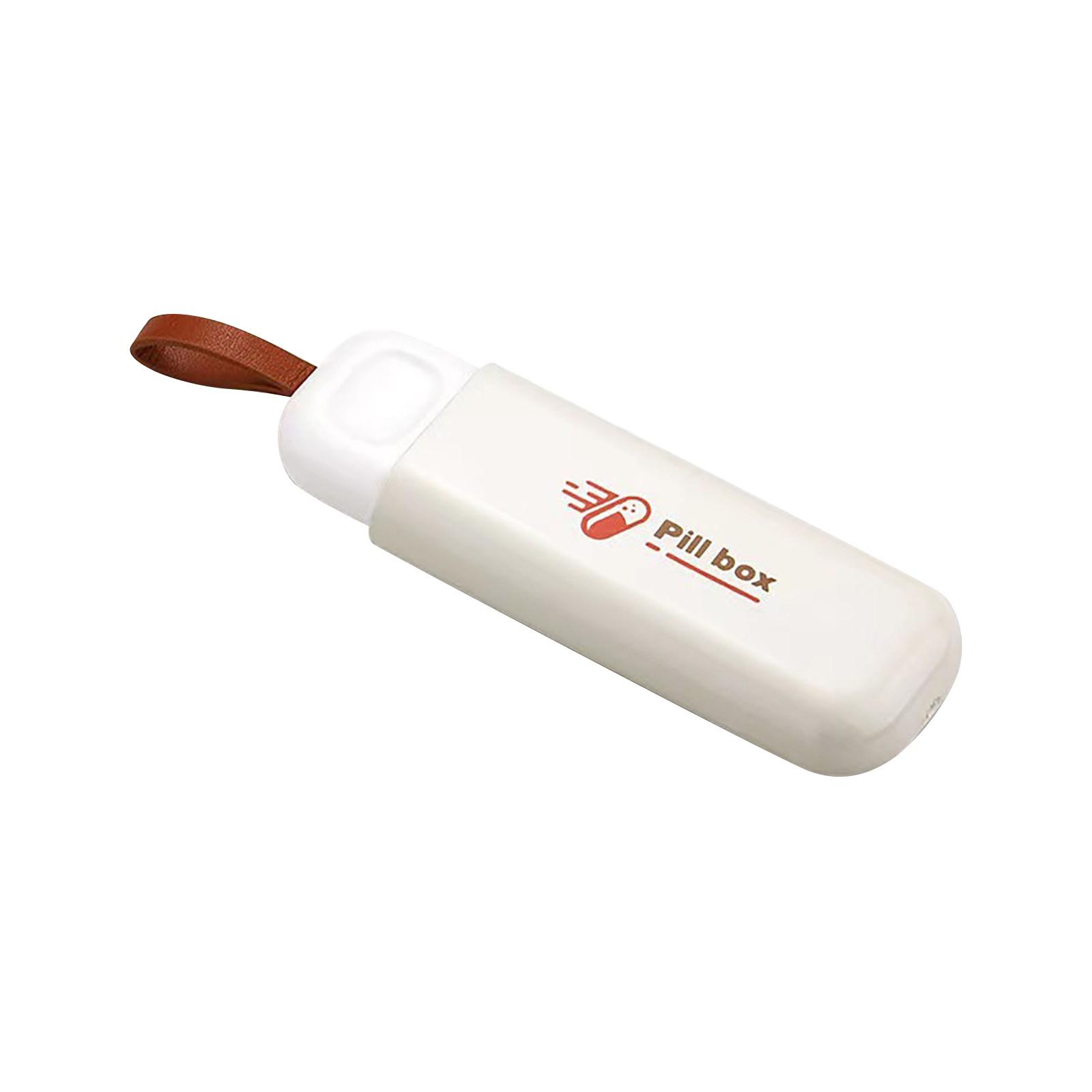 

Портативный ящик для хранения вещей для путешествий с тремя отделениями, герметичный и разделенный ящик для хранения вещей One Size белый