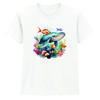 Whale Kids T-Shirt Ocean Adventure Colourful Fun Funny Animal Lover Gift