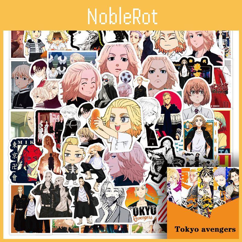 50pcs Revengers Tokyo Sticker Pack Set Game Diy Imposter Decal Waterproof