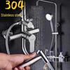 Stainless Steel Wall-Mounted Shower Set