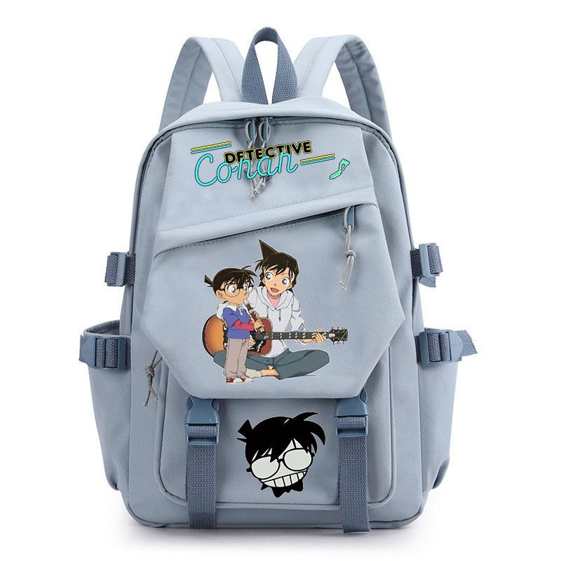 Anime Conan schoolbag children's backpack primary school bag male and female junior high school students college students campus backpack
