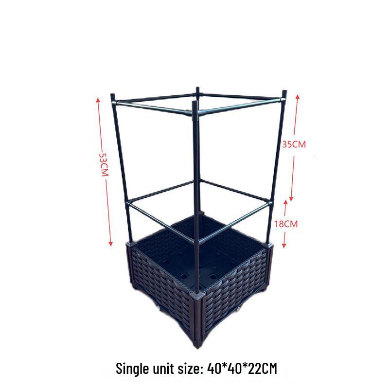 Garden Trellis Planter with Wheels