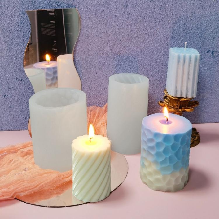 Handmade Candles Mold Food-grade Silicone Mold Flexible Durable for DIY Candles