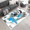 Messi Personalized Text Floor Mat Suitable for Living Rooms Entryway Game Room Dormitory Anti-slip Rug Decorate Offices