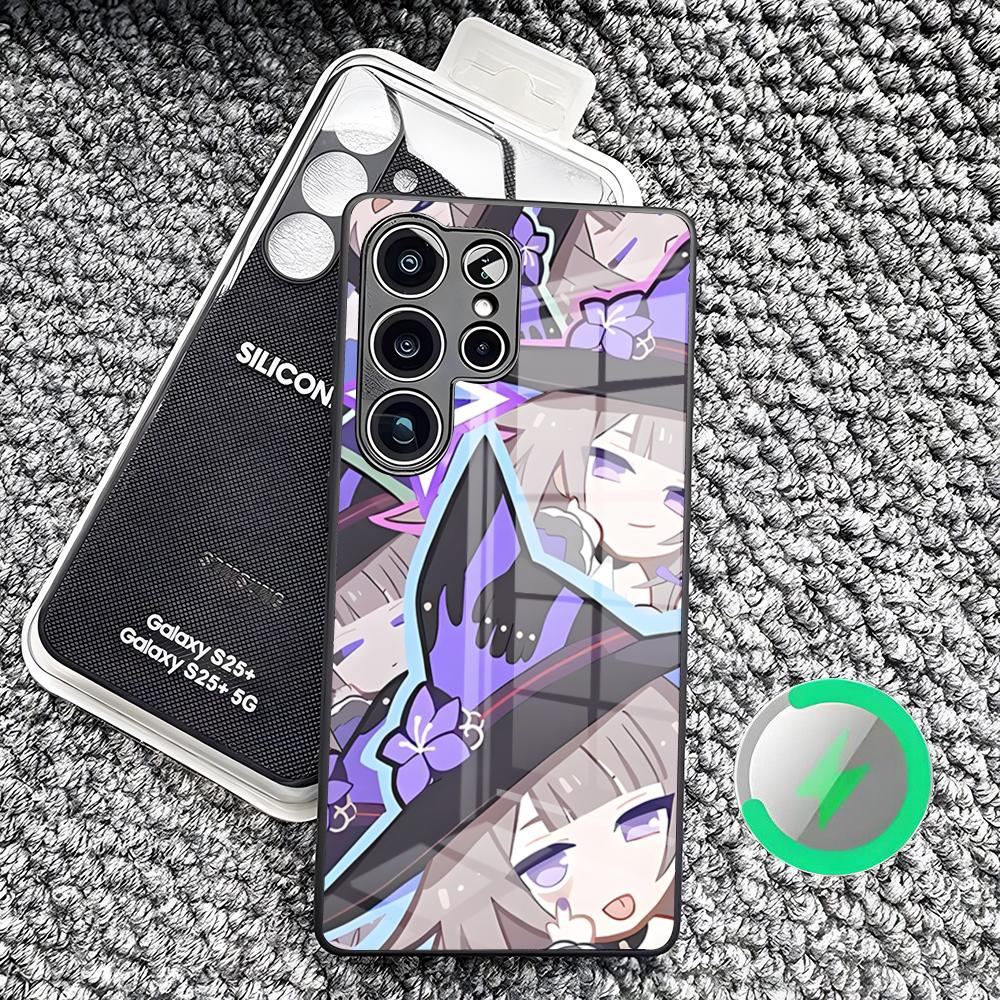 Honkai Star Rail Herta Phone Case For Samsung S26 Ultra S25 Edge S23 S22 S21 S20 Ultra Plus S24 Fe A25 Magnetic Glass Cover