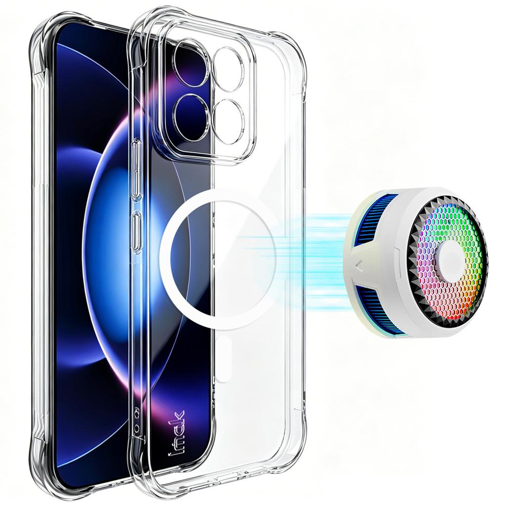Xiaomi 17 Max 5G Phone Case IMAK Shock-resistant Soft Magnetic Case