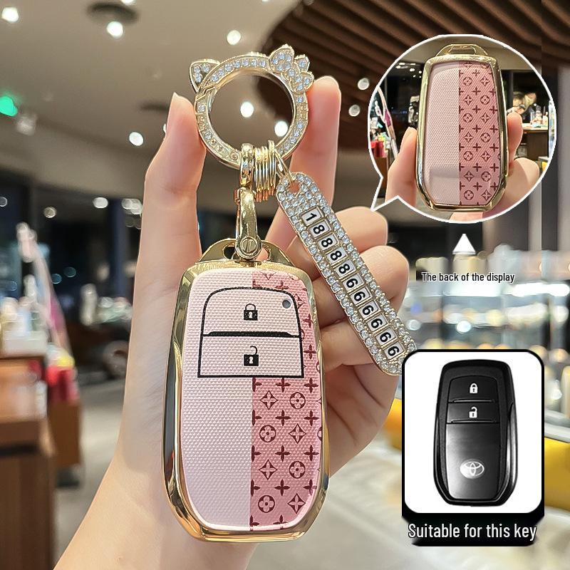 2025 Toyota Corolla Key Case: Double Engine, Pioneer Elite Buckle Bag Protection for Men & Women